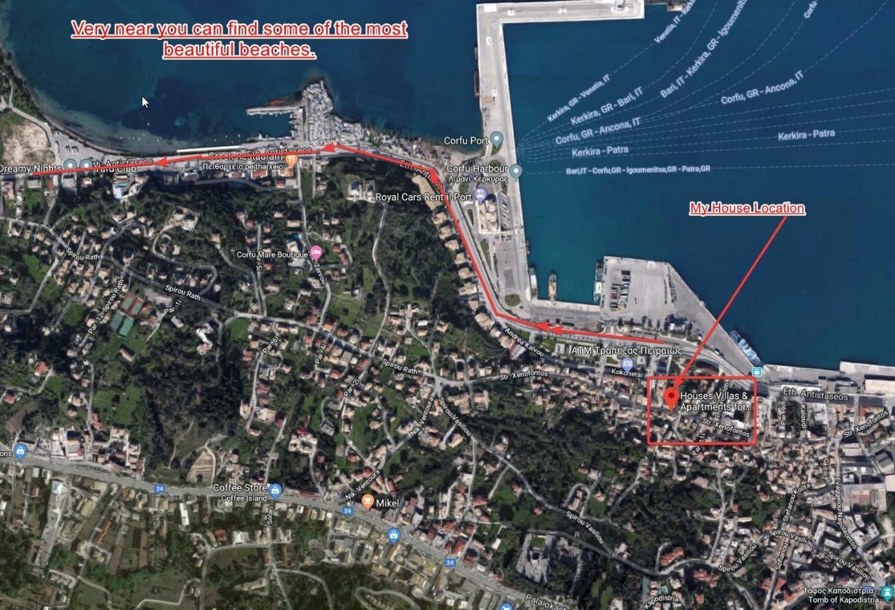 Filoxenos Houses Corfu Island Mantouki Εξωτερικό φωτογραφία